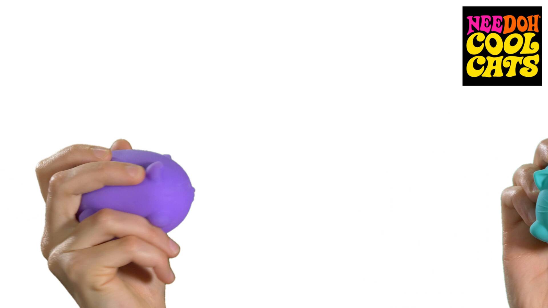 Cool Cats NeeDoh® | Cat-Shaped Sensory Squish Toy - Image 2