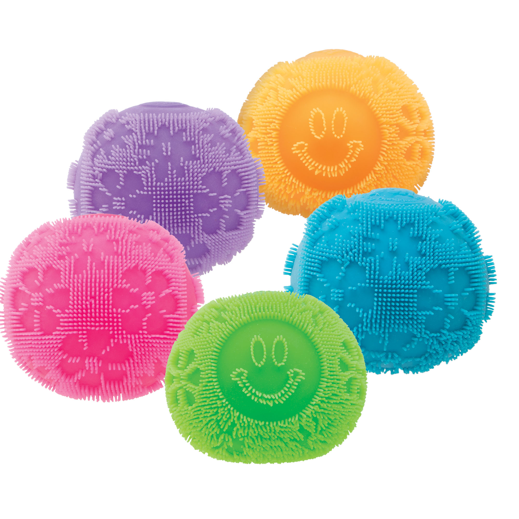 NeeDoh® Fuzz Ball Flower Power | Velvet Sensory Squish - Image 2