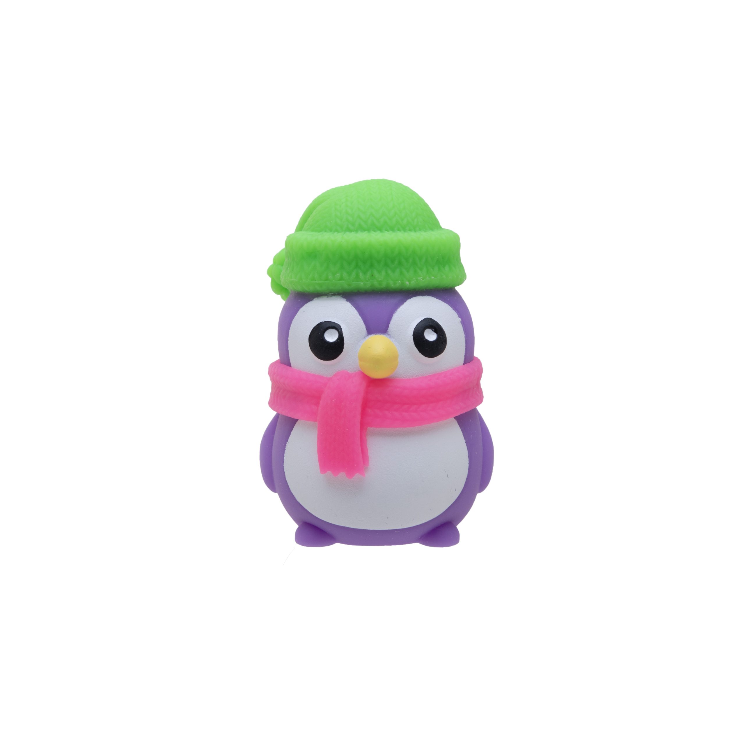 NeeDoh® Polar Glow Penguin | Glow-in-the-Dark Sensory Squish - Image 4