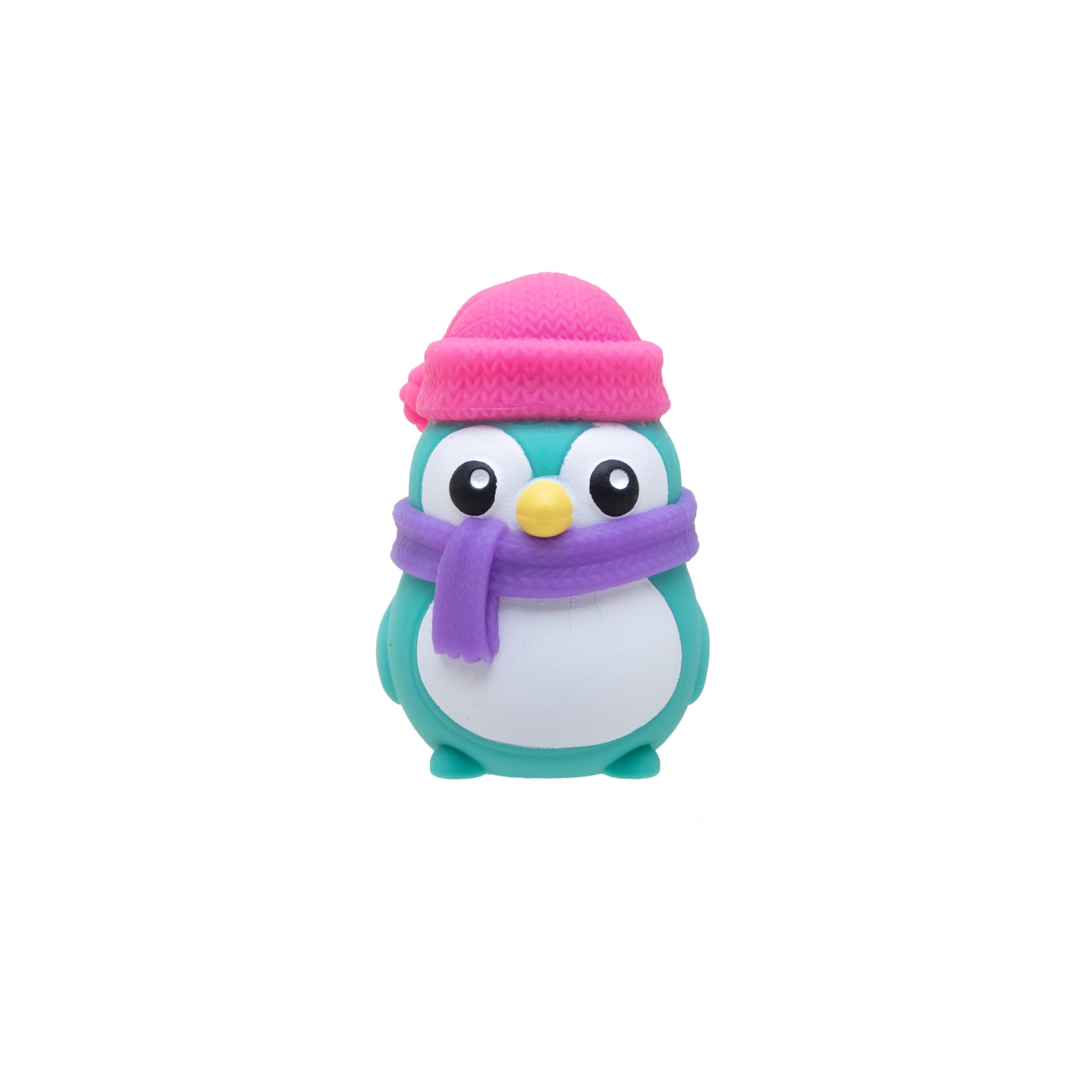 NeeDoh® Polar Glow Penguin | Glow-in-the-Dark Sensory Squish - Image 3